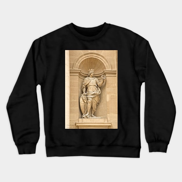 Eglise du Dome - Outside Sculptures 1 © Crewneck Sweatshirt by PrinceJohn